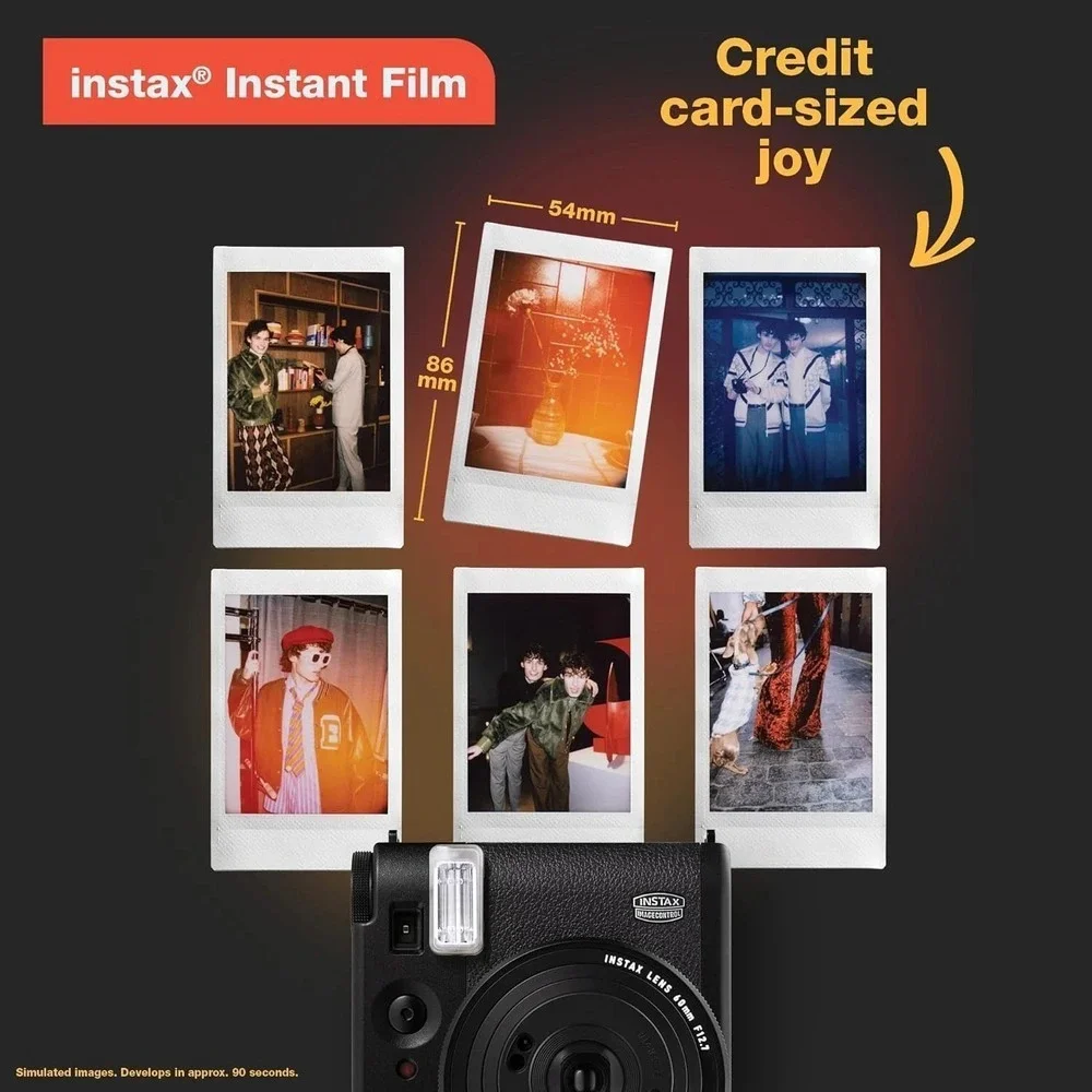 New! Fujifilm Instax Mini 99‎ Instant Film Camera Portable Photo Printer Black